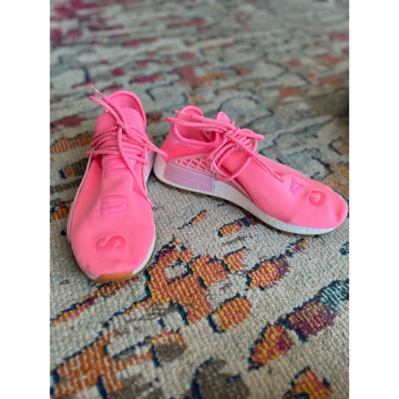 Adidas NMD Human Race Trail x Pharrell Sun Calm 2019 - Size 8.5 - Picture 1 of 13